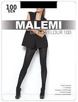 MALEMI колготки 100 3 теплые матовые из 3D микрофибры