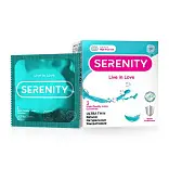 Serenity презервативы из натурального латекса ultra натуральные ультратонкие 3 шт уп