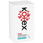 Kotex ежедневные прокладки ультратонкие deo 56 шт