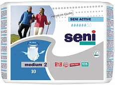 Трусы впитывающие для взрослых BELLA SENI: по 10 шт