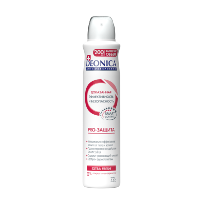 Deonica спрей женский pro защита 200 мл 