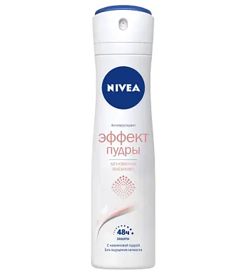 Nivea део спрей женский эффект пудры 150 мл
