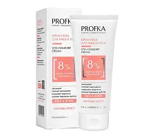 Profka крем уход vita comfort с гидролатом мирта и витамином е для лица и тела 175 мл