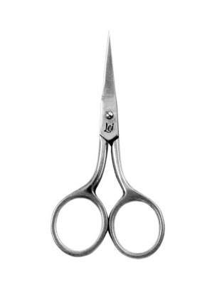 Lei ножницы маникюрные для ногтевой пластины прямые матовые заточенные 105 