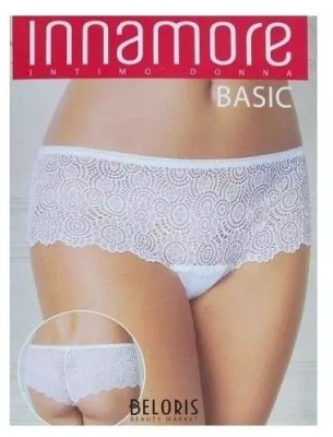 INNAMORE BD35304 lanciano  nero 2 трусы и панталоны трикотажные женские или для девочек из химических нитей машинного или ручного вязания 