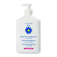 Camomilla Blu гель для душа с рисом и ромашкой для взрослых и детей 0+ ultra soft and 500 мл