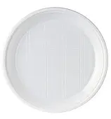 Тарелка пластик пс б секционная д 205 мм набор 12шт