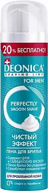 Deonica for men пена для бритья чистый эффект 240 мл