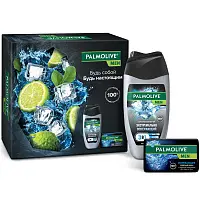 Palmolive пн men арктический ветер и северный океан гель для душа 250 мл+туалетное мыло 90 гр