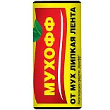 Мухофф липкая лента от мух с мёдом (минимальная партия 120 штук)