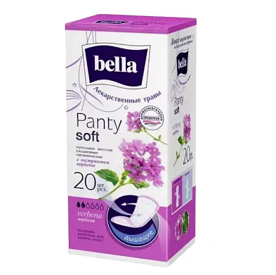 Bella прокладки ежедневные с экстрактом вербены 20 шт