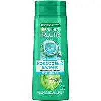 Fructis укрепляющий шампунь кокосовый баланс для волос жирных у корней и сухих на кончиках 250 мл