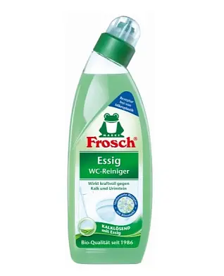 Frosch очиститель унитазов Уксус 0,75л