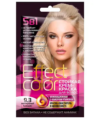 Effect С краска для волос тон 9.3 жемчужный блондин