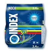 Index средство для стирки порошкообразное 2,4кг