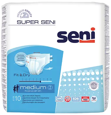 Подгузники BELLA SUPER SENI AIR 10шт