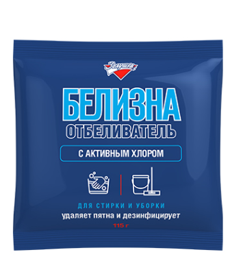 Золушка отбеливатель белизна с активным хлором 115 г 