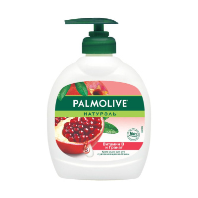 Palmolive жидкое мыло роскошная мягкость витамин в и гранат 300 мл 