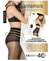 INNAMORE колготки wonder body 40 2 с высок утягивающ трусиками