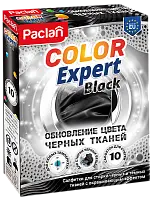 Paclan салфетки для обновления цвета при стирке черного 10 шт