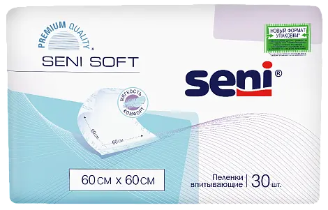 Пеленки BELLA гигиенические SENI по 30 шт 60*60 soft
