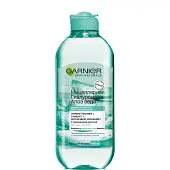 Garnier мицеллярная гиалуроновая алоэ вода для ежедневного очищения демакияжа увлажнения сияния и красоты всех типов кожи включая чувствительную 400 мл
