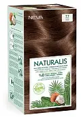 Naturalis стойкая крем краска для волос 7.7 карамель