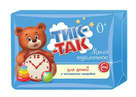 Тик-Так мыло детское 0+ для чувствительной кожи 150 г