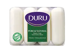 Duru pure natural туалетное мыло классик 4*85 г