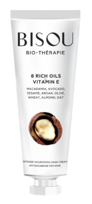 Bisou крем для рук 8 Rich Oils & Vitamin E Интенсивное питание 60мл 