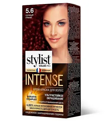 Stylist Color Pro краска для волос тон 5.6 сочный гранат