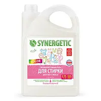 Synergetic гель для стирки цветного белья color 3,75 л