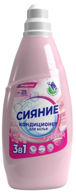 Сияние кондиционер для стирки Цветочная вуаль (концентрат) флакон 1000мл 