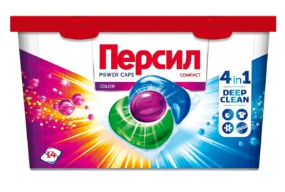 Персил капсулы для стирки color 4в1 14 шт 