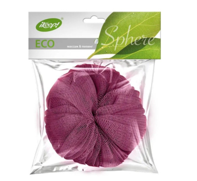 Ikeep мочалка для тела из сетки сфера 