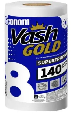 VASH GOLD супер тряпка 140 л/рул 1/12 