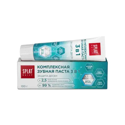 Splat зубная паста защита десен 3 в1 100 гр 