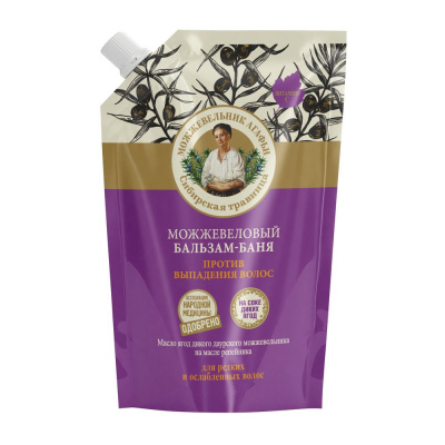 Рецепты Бабушки Агафьи бальзам баня против выпадения волос можжевеловый 500 мл 
