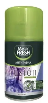 Master FRESH освежитель воздуха сменный баллон антитабак 250 мл 