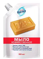 Мистер Чистер мыло хозяйственное жидкое дой пак 500мл