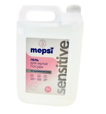 Mepsi гель для мытья посуды без запаха 5 л 