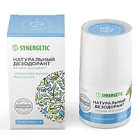 Synergetic натуральный дезодорант без запаха 50 мл