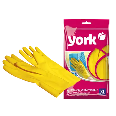 York перчатки резиновые xl