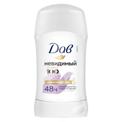 Дав дезодорант стик невидимый 40 мл 