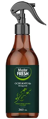 Master FRESH аква освежитель с ароматом сандаловое дерево и амбра 360 мл