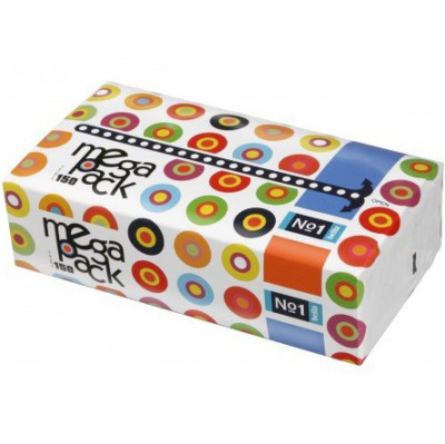 BELLA Платочки универсальные bella №1 двухслойные 'Mega Pack', 150 шт.уп. (Сибирь) 