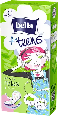 Прокладки ежедневные экстратонкие BELLA FOR Relax deo, 20шт