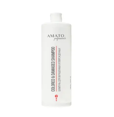 Amato Professionale шампунь для окрашенных и поврежденных волос colored&damaged shampoo 1000 мл 