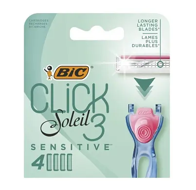 BIC 3 кассеты 4 шт женские