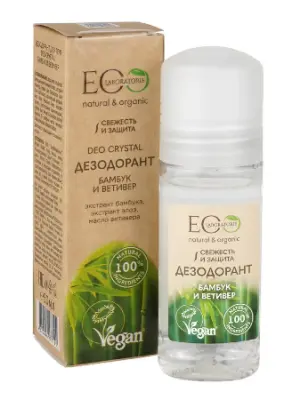 EO Laboratorie дезодорант для тела бамбук и ветивер серия deo 50 мл 
